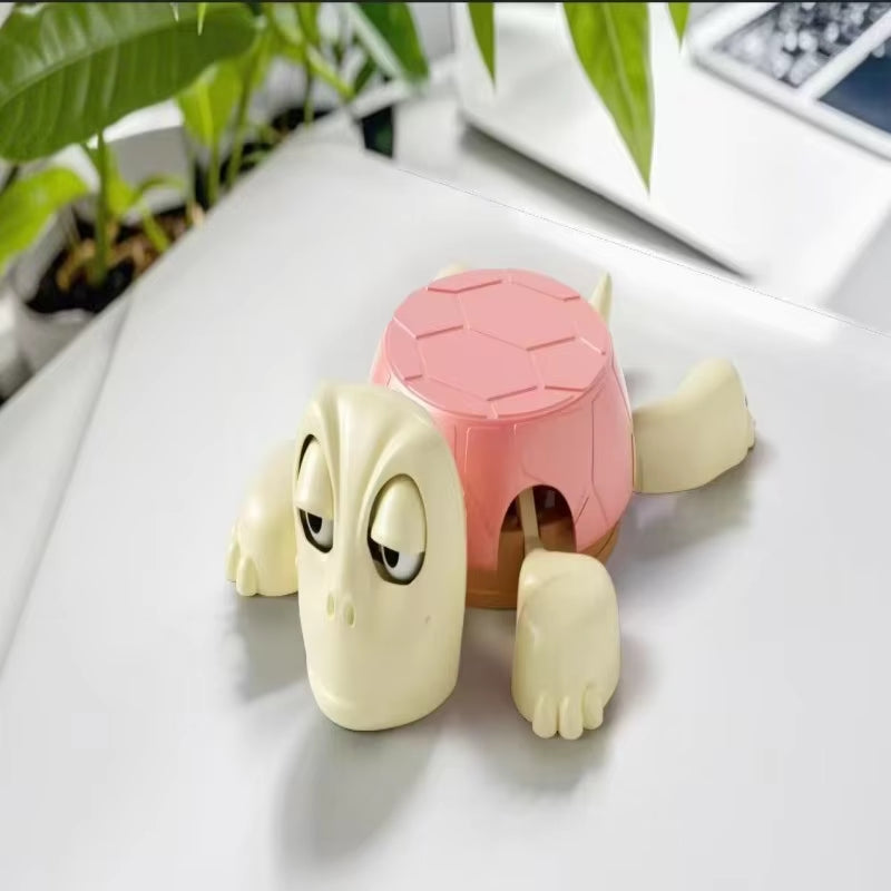Funny Frightened Turtle Coaster Table Ornaments Kettle Mat Tea Coaster Desktop Decoration Figurines Crafts Stress Relieve Modle
