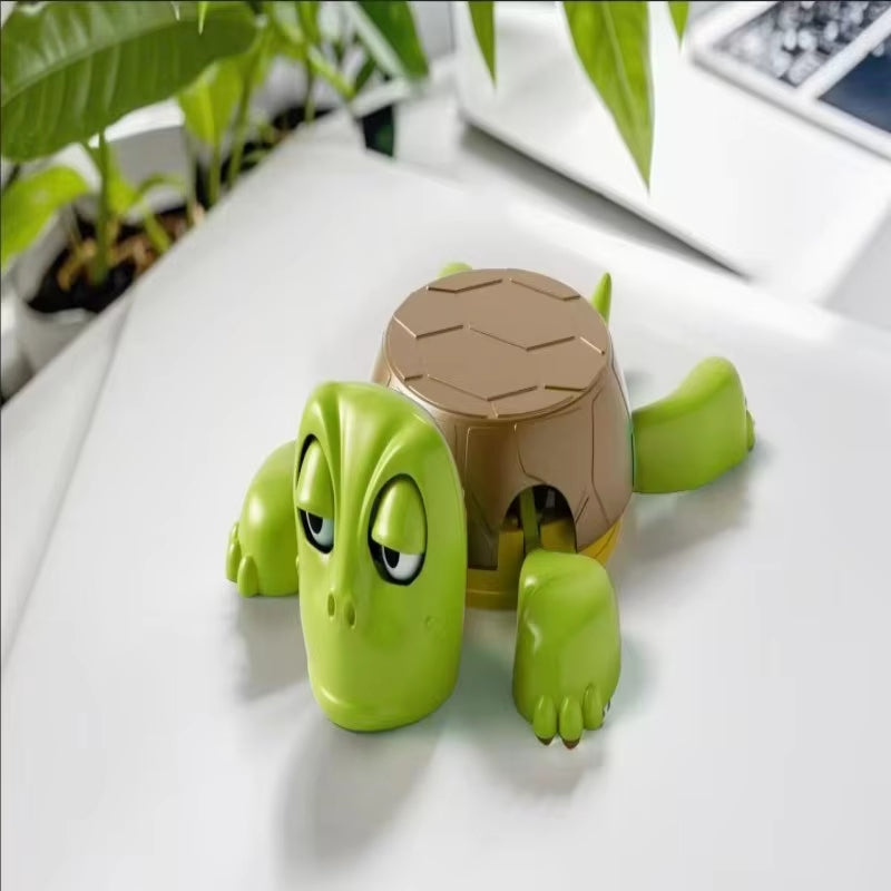 Funny Frightened Turtle Coaster Table Ornaments Kettle Mat Tea Coaster Desktop Decoration Figurines Crafts Stress Relieve Modle