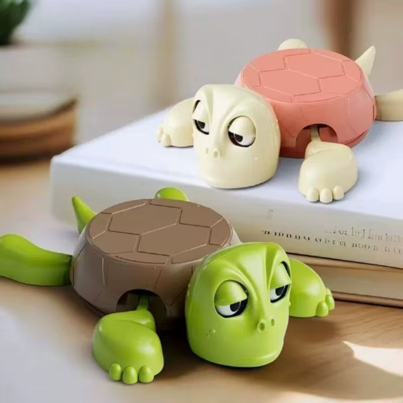 Funny Frightened Turtle Coaster Table Ornaments Kettle Mat Tea Coaster Desktop Decoration Figurines Crafts Stress Relieve Modle