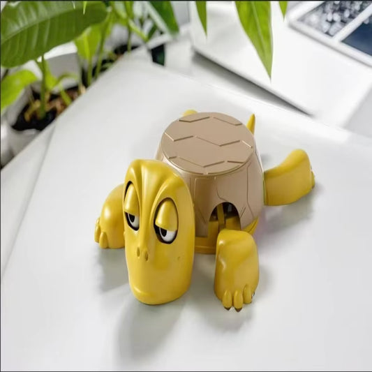 Funny Frightened Turtle Coaster Table Ornaments Kettle Mat Tea Coaster Desktop Decoration Figurines Crafts Stress Relieve Modle